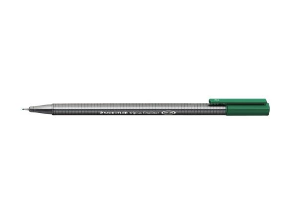 Fiberpenn STAEDTLER triplus 0,3mm grønn 